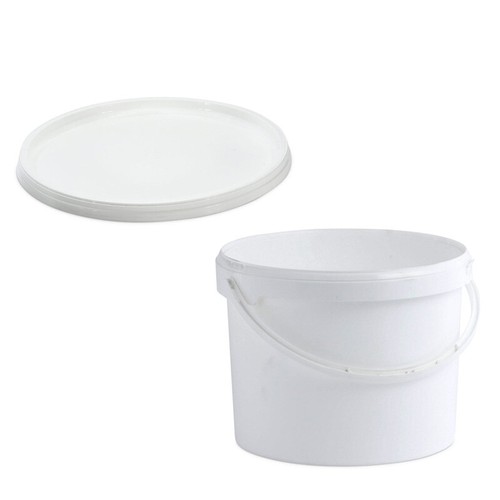White food grade bucket - food,