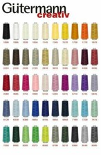 Gutermann Overlocking Thread Overlocker Sewing  All 50 Colours Toldi-Lock 742279