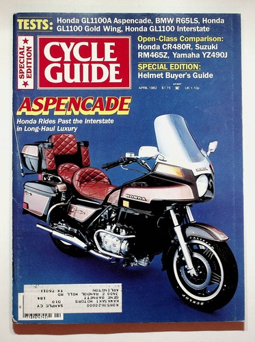 1982 april cycle guide - 1982,