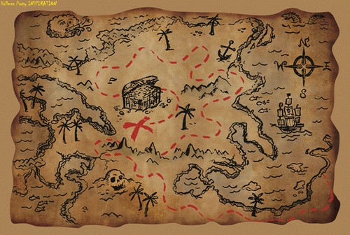 New design pirate treasure - design,