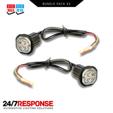 X2 LED Amber Hideaway Light