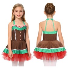 UK Kids Girls Gingerbread Man