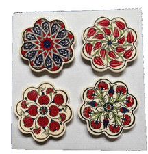 Lot 4 Turkish Flower Persian