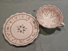 The Cup Of Destiny Tea Leaf Fortune Telling Jane Lyle Tasseography Cup & Saucer