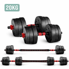 20KG Dumbbells Barbell Set