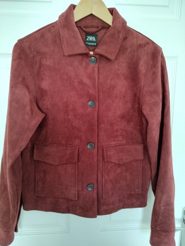 Zara women berry mauve faux - mauve,