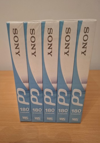 Sony 180cdf vhs tapes 3 - sony,