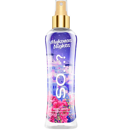 Body mist mykonos nights - so?, mist-