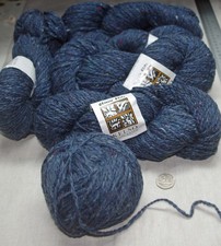 Classic Elite Kelso knitting  yarn  100% wool blue tweed 575g