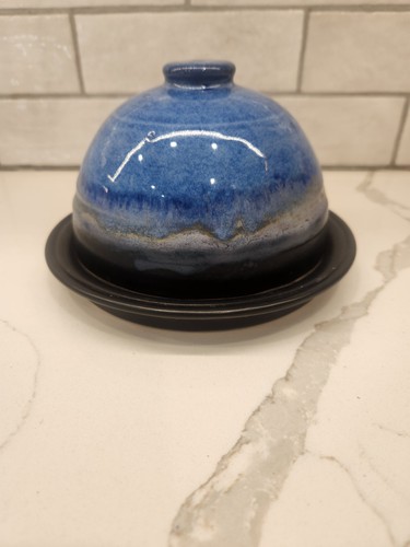 Studio art pottery dome butter - studio,
