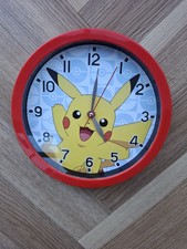 Pokemon Pikachu Clock