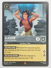 Lorcana Archazia's Island 197/204 Aladdin Research Assistant Rare Non Foil