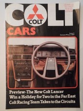 MITSUBISHI COLT CARS orig 1979