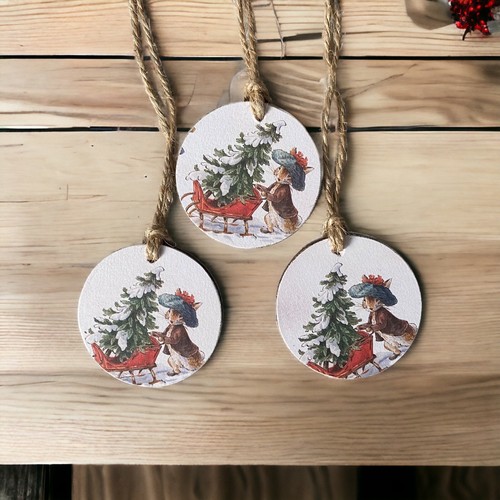 Peter rabbit wooden hearts - peter,