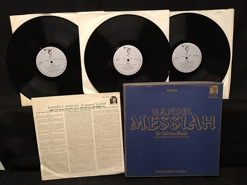 Handel messiah vinyl lp - handel, x