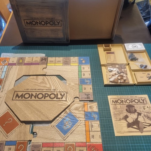 Monopoly wooden special - monopoly,