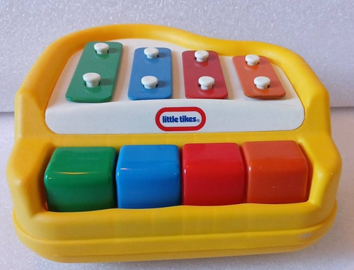Vintage little tikes piano - little,