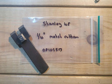 Vintage Stanley 45 1/4" Match Cutter Woodworking Old Hand Tools Carpentry Iron