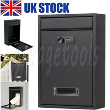 Large Lockable Letter Box Code