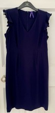Seraphine Navy Maternity Dress