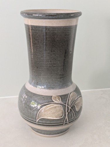 Denby stoneware fresco vase - denby,