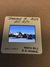 1985 SEPECAT Jaguar A A159 EC 2/11 British Fighter Jet Kodachrome 35mm Slide# 31