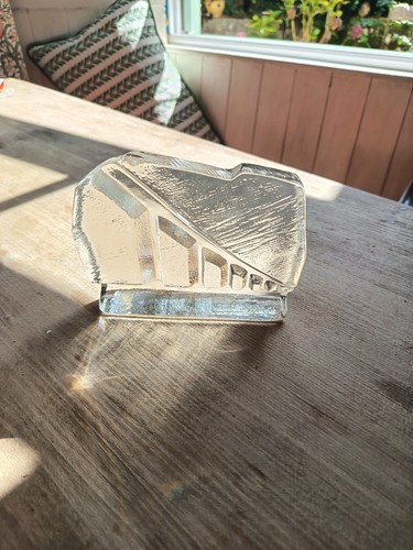 Vintage scandinavian art glass - art,