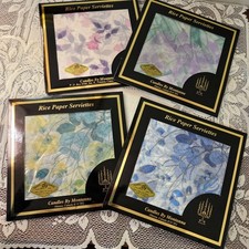 Vntg Rice Paper Serviettes