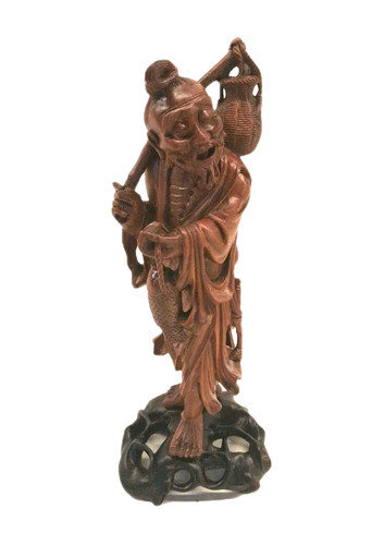 Antique chinese boxwood hand - antique,