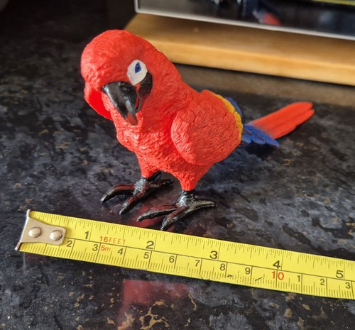 Plastic macaw