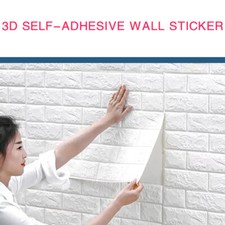 60X Large 3D Tile Brick Wall