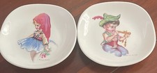 Pair  of BROWNIE DOWNING - CERAMIC DISHES by  J H WEATHERBY & SONS LTD. 