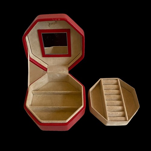Jacob small red hexagonal - jacob,