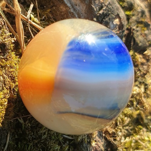 Vintage vitro agate buttermilk - vitro,