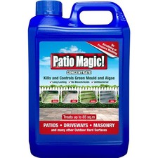 2.5L Patio Magic Concentrate Cleaner Kill & Control Mould & Algae Coverage 85m2