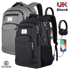 Women Men Backpack Large Anti