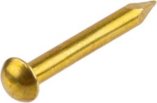 Solid Brass Escutcheon Pins -