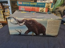 Aurora 1:13 1973 Prehistoric Scenes Woolly Mammoth Rare Vintage Revell Airfix