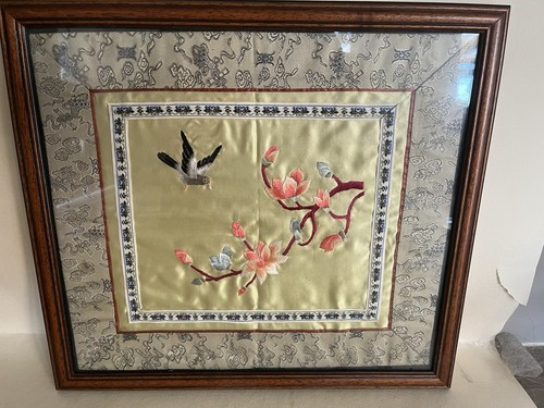 Vintage oriental silk - oriental,