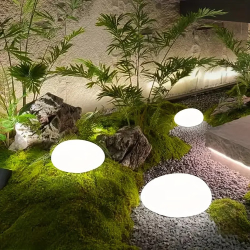 Solar powered led pebbles - 4,