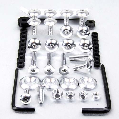 Aluminium fairing kit - aluminium,
