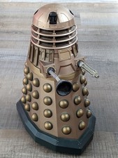 Doctor Who 12” Gold Bronze Dalek Radio Remote Controlled RC Electronic Figure