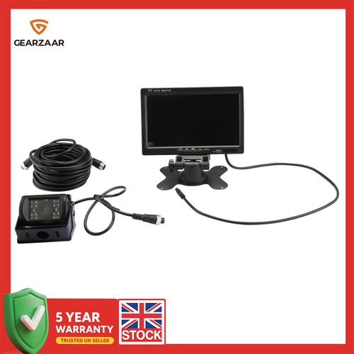 24v monitor car - 7", rear