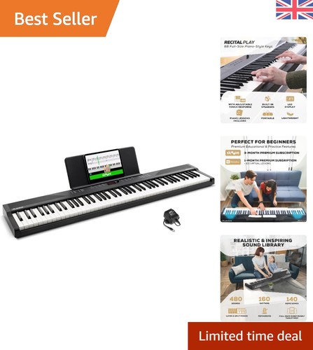 Beginner friendly key piano - 88-key,
