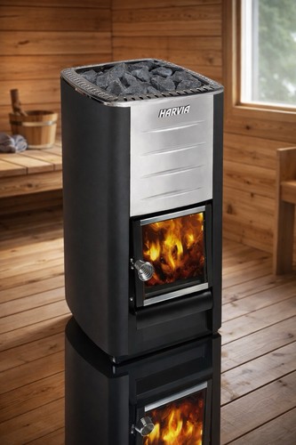 Harvia wood burning sauna - m3,