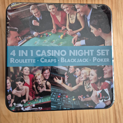 Casino night set sealed - night,