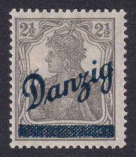 DANZIG 1920 Germania 2½pf