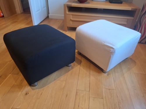 Ikea klippan footstool - footstool, /