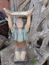 1920s Hand painted figural boy