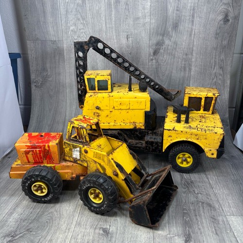 Vintage mighty tonka crane - vintage,